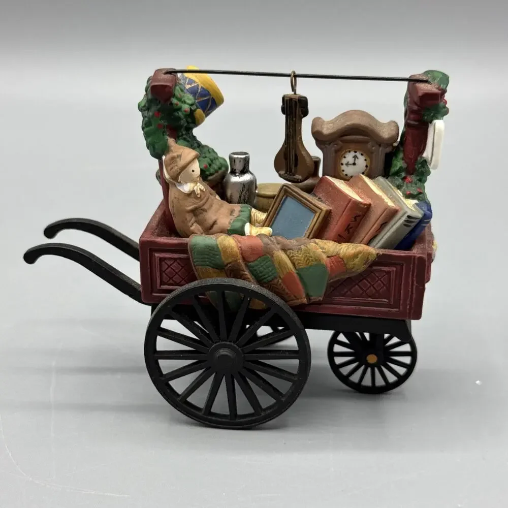 Department 56 Heritage collection Chelsea Market Curiosities Monger and Cart